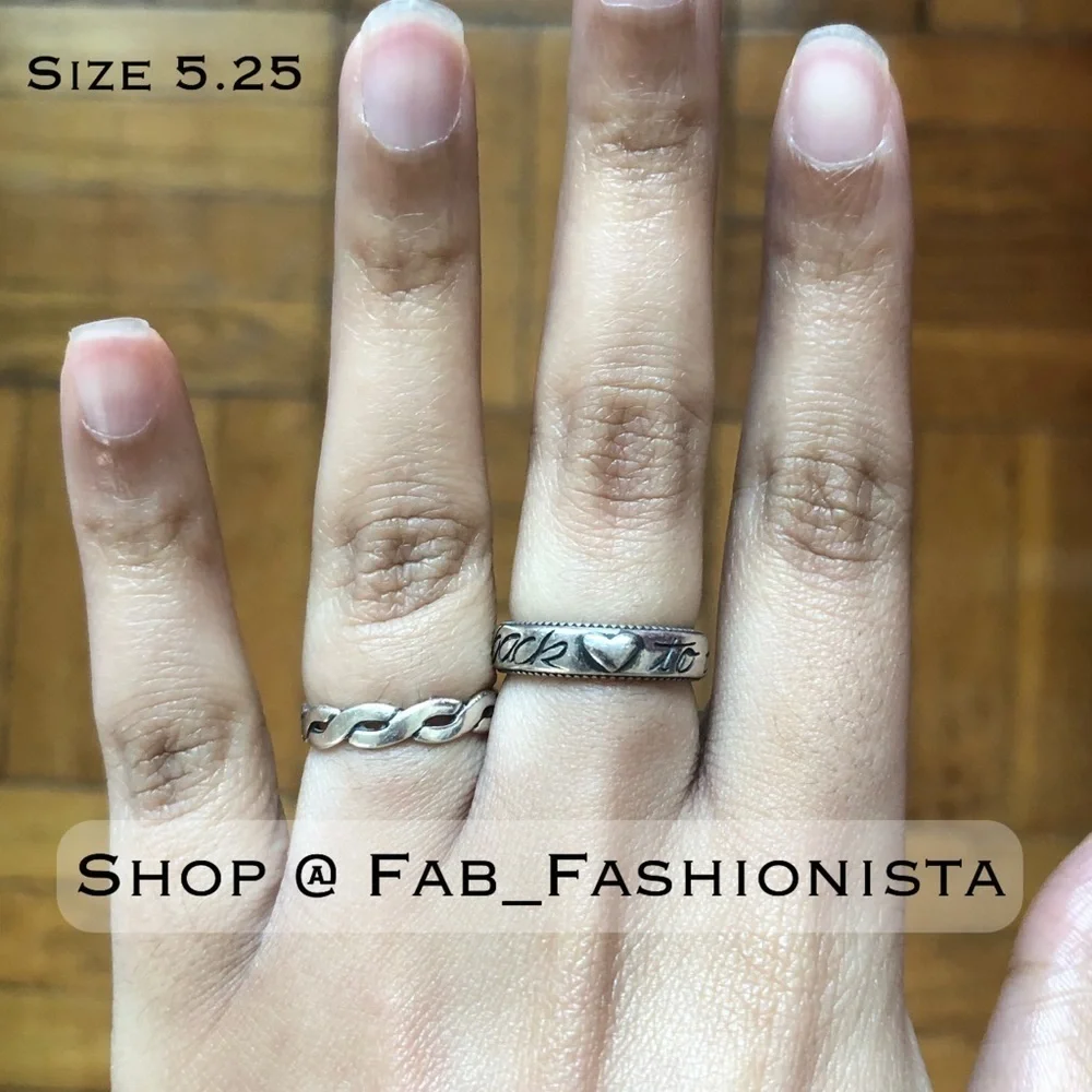 James Avery sterling silver ring